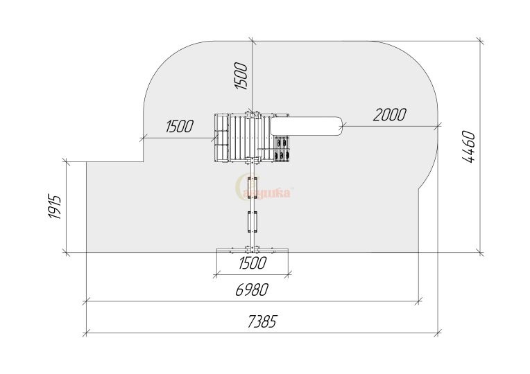 Детская площадка Савушка TooSun  1